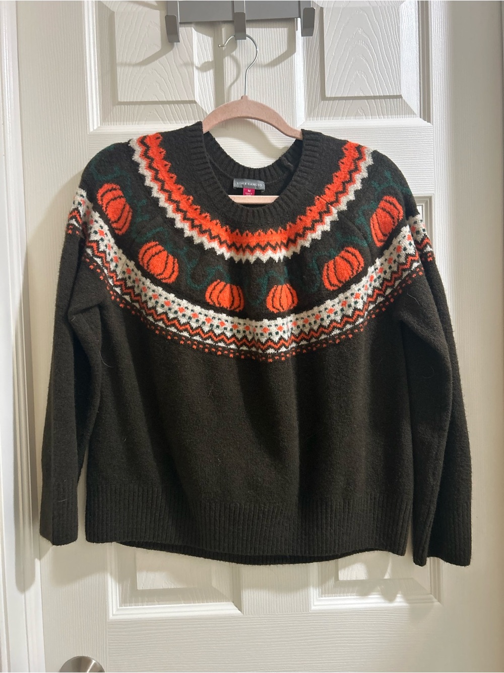 Vince Camuto Pumpkin Sweater size M